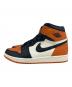 NIKE (ナイキ) AIR JORDAN 1 RETRO HIGH OG ホワイト×オレンジ サイズ:SIZE 26.5cm：18000円