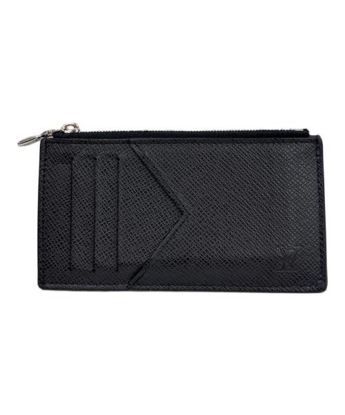 LOUIS VUITTON（ルイ ヴィトン）LOUIS VUITTON (ルイ ヴィトン) カードケース　コインカードホルダー ブラックの古着・服飾アイテム