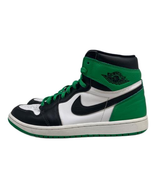 NIKE（ナイキ）NIKE (ナイキ) Air Jordan 1 ホワイト×グリーン サイズ:SIZE 28cmの古着・服飾アイテム