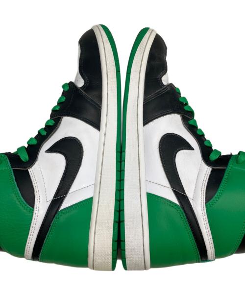 NIKE（ナイキ）NIKE (ナイキ) Air Jordan 1 ホワイト×グリーン サイズ:SIZE 28cmの古着・服飾アイテム