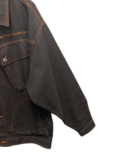 FUBU（フブ）FUBU (フブ) デニムジャケット ブラウン サイズ:SIZE XLの古着・服飾アイテム
