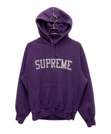SUPREME（シュプリーム）の古着「Varsity Hooded Sweatshirt」｜パープル