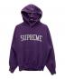 SUPREME（シュプリーム）の古着「Varsity Hooded Sweatshirt」｜パープル