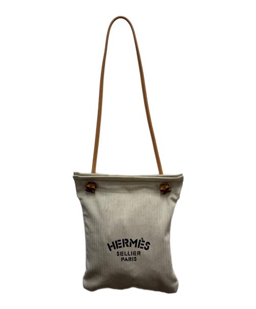 HERMES（エルメス）HERMES (エルメス) ショルダーバッグ　アリーヌPM ベージュの古着・服飾アイテム