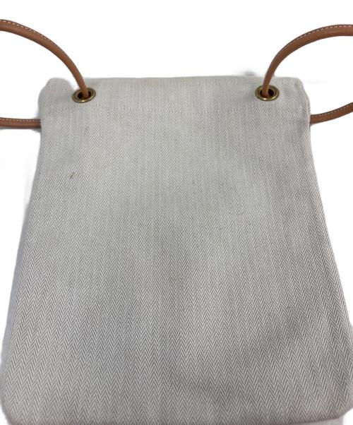 HERMES（エルメス）HERMES (エルメス) ショルダーバッグ　アリーヌPM ベージュの古着・服飾アイテム