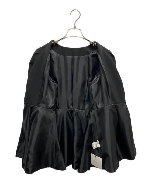 maison de dolce（メゾンドドルチェ）maison de dolce (メゾンドドルチェ) ノーカラージャケット ブラック サイズ:SIZE Mの古着・服飾アイテム