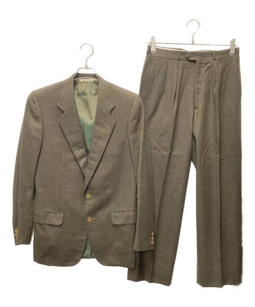 Saint Laurent Paris（サンローランパリ）Saint Laurent Paris (サンローランパリ) セットアップスーツ ブラウン サイズ:SIZE 46の古着・服飾アイテム