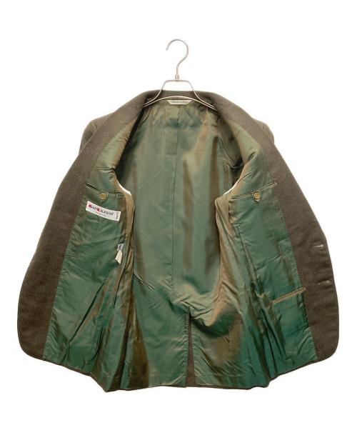 Saint Laurent Paris（サンローランパリ）Saint Laurent Paris (サンローランパリ) セットアップスーツ ブラウン サイズ:SIZE 46の古着・服飾アイテム