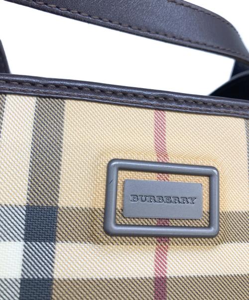 BURBERRY LONDON（バーバリーロンドン）BURBERRY LONDON (バーバリーロンドン) トートバッグ　ノバチェック ベージュの古着・服飾アイテム