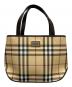 BURBERRY LONDON（バーバリーロンドン）の古着「トートバッグ　ノバチェック」｜ベージュ