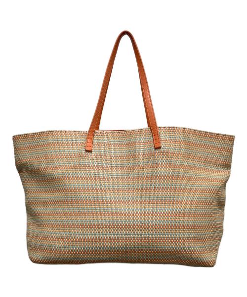 FENDI（フェンディ）FENDI (フェンディ) セレリアストロートートバッグ ベージュの古着・服飾アイテム