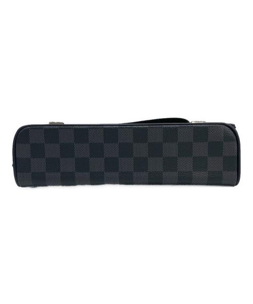 LOUIS VUITTON（ルイ ヴィトン）LOUIS VUITTON (ルイ ヴィトン) ダミエ・グラフィット　ディストリクトPM ブラックの古着・服飾アイテム