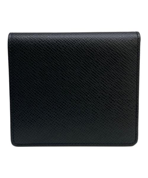 LOUIS VUITTON（ルイ ヴィトン）LOUIS VUITTON (ルイ ヴィトン) 2つ折り財布　ポルト ビエ 3カルト クレディ ブラックの古着・服飾アイテム