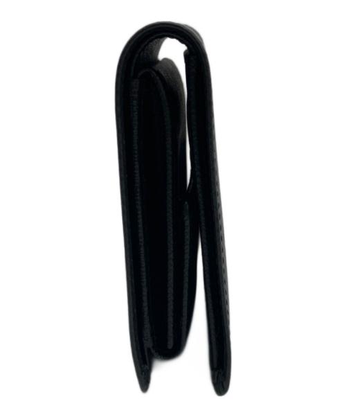 LOUIS VUITTON（ルイ ヴィトン）LOUIS VUITTON (ルイ ヴィトン) 2つ折り財布　ポルト ビエ 3カルト クレディ ブラックの古着・服飾アイテム