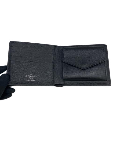 LOUIS VUITTON（ルイ ヴィトン）LOUIS VUITTON (ルイ ヴィトン) ダミエ・グラフィット　　ポルトフォイユ・マルコ ブラックの古着・服飾アイテム