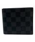 LOUIS VUITTON（ルイ ヴィトン）の古着「ダミエ・グラフィット　　ポルトフォイユ・マルコ」｜ブラック