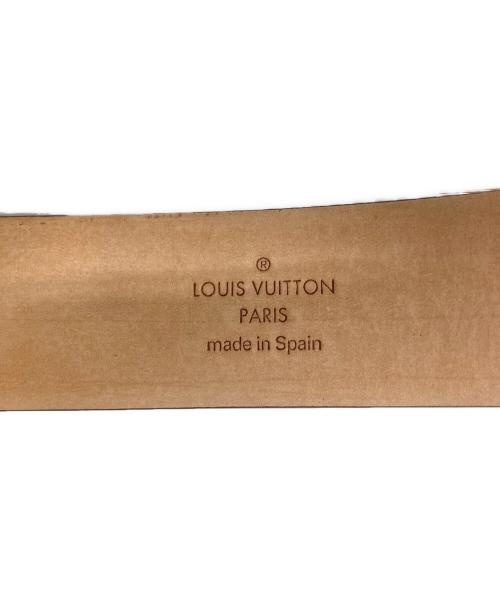 LOUIS VUITTON（ルイ ヴィトン）LOUIS VUITTON (ルイ ヴィトン) ベルト　サンチュール キャレ ブラウンの古着・服飾アイテム