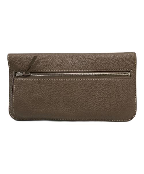 HERMES（エルメス）HERMES (エルメス) 長財布　ドゴンロング ベージュの古着・服飾アイテム