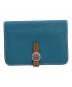 HERMES（エルメス）の古着「2つ折り財布　ドゴンGM」｜スカイブルー