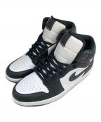 NIKEナイキ）の古着「Air Jordan 1 Mid」｜ブラック×ホワイト