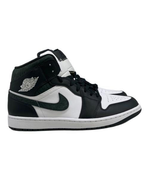 NIKE（ナイキ）NIKE (ナイキ) Air Jordan 1 Mid ブラック×ホワイト サイズ:SIZE 28.5cmの古着・服飾アイテム