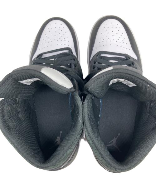 NIKE（ナイキ）NIKE (ナイキ) Air Jordan 1 Mid ブラック×ホワイト サイズ:SIZE 28.5cmの古着・服飾アイテム