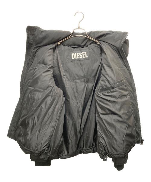 DIESEL（ディーゼル）DIESEL (ディーゼル) 中綿ジャケット ブラック サイズ:SIZE Mの古着・服飾アイテム