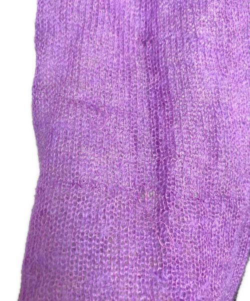 AURALEE（オーラリー）AURALEE (オーラリー) ニット パープル サイズ:SIZE 0の古着・服飾アイテム