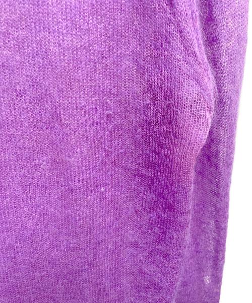 AURALEE（オーラリー）AURALEE (オーラリー) ニット パープル サイズ:SIZE 0の古着・服飾アイテム