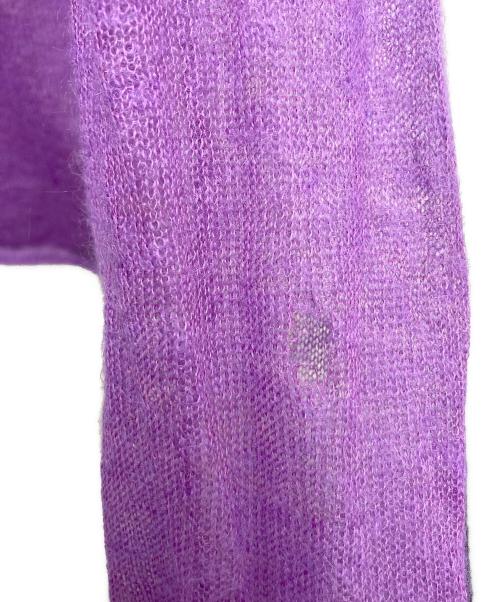 AURALEE（オーラリー）AURALEE (オーラリー) ニット パープル サイズ:SIZE 0の古着・服飾アイテム