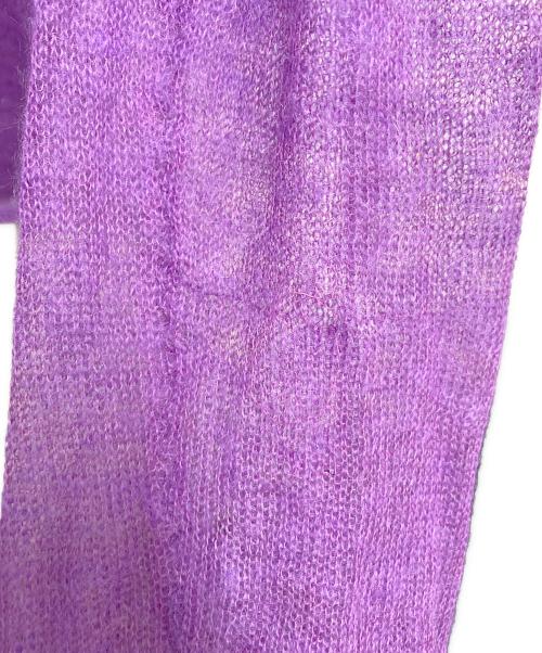 AURALEE（オーラリー）AURALEE (オーラリー) ニット パープル サイズ:SIZE 0の古着・服飾アイテム