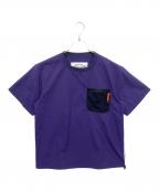 BURLAP OUTFITTERバーラップアウトフィッター）の古着「半袖カットソー」｜パープル