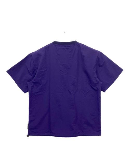 BURLAP OUTFITTER（バーラップアウトフィッター）BURLAP OUTFITTER (バーラップアウトフィッター) 半袖カットソー パープル サイズ:Mの古着・服飾アイテム