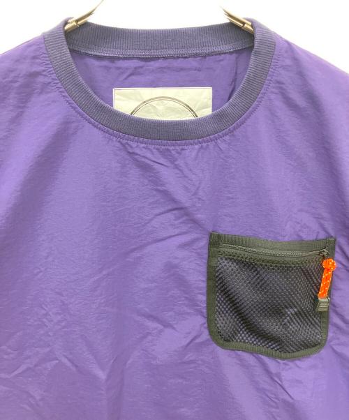 BURLAP OUTFITTER（バーラップアウトフィッター）BURLAP OUTFITTER (バーラップアウトフィッター) 半袖カットソー パープル サイズ:Mの古着・服飾アイテム