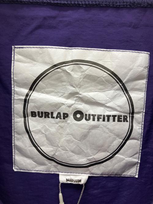 BURLAP OUTFITTER（バーラップアウトフィッター）BURLAP OUTFITTER (バーラップアウトフィッター) 半袖カットソー パープル サイズ:Mの古着・服飾アイテム
