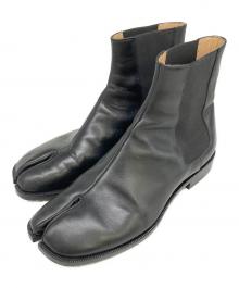 Maison Margiela（メゾンマルジェラ）の古着「TABI Clelsea Boots」｜ブラック