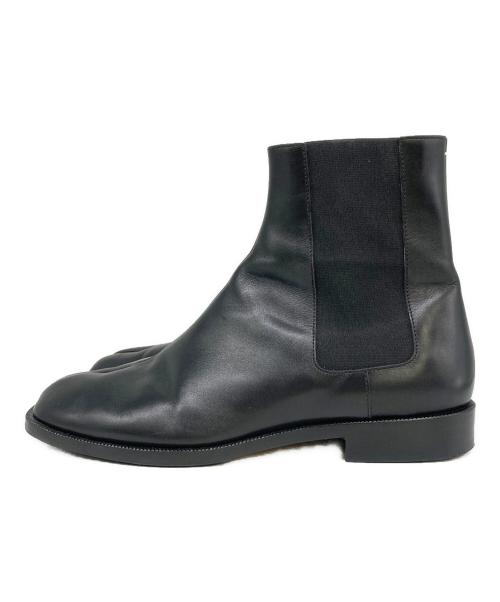 Maison Margiela（メゾンマルジェラ）Maison Margiela (メゾンマルジェラ) TABI Clelsea Boots ブラック サイズ:SIZE 44（約28.5cm〜29.0cm相当）の古着・服飾アイテム