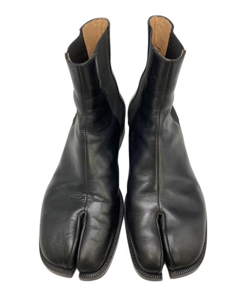 Maison Margiela（メゾンマルジェラ）Maison Margiela (メゾンマルジェラ) TABI Clelsea Boots ブラック サイズ:SIZE 44（約28.5cm〜29.0cm相当）の古着・服飾アイテム