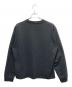 OUR LEGACY (アワーレガシー) カットアウトデザイントレーナー ブラック サイズ:SIZE 48（M～Lサイズ相当）：18000円