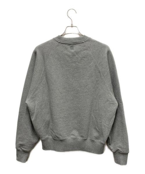 ami（アミ）ami (アミ) クルーネックスウェット ホワイト サイズ:SIZE Lの古着・服飾アイテム