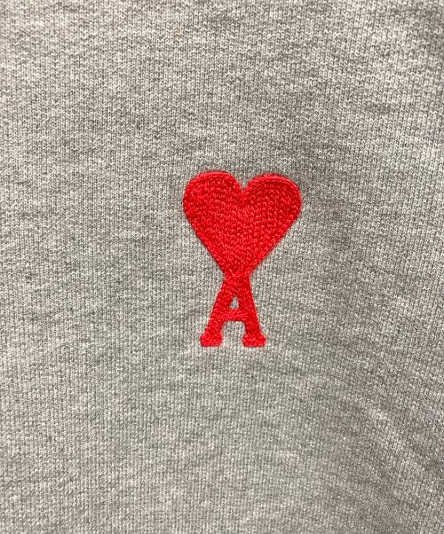 ami（アミ）ami (アミ) クルーネックスウェット ホワイト サイズ:SIZE Lの古着・服飾アイテム