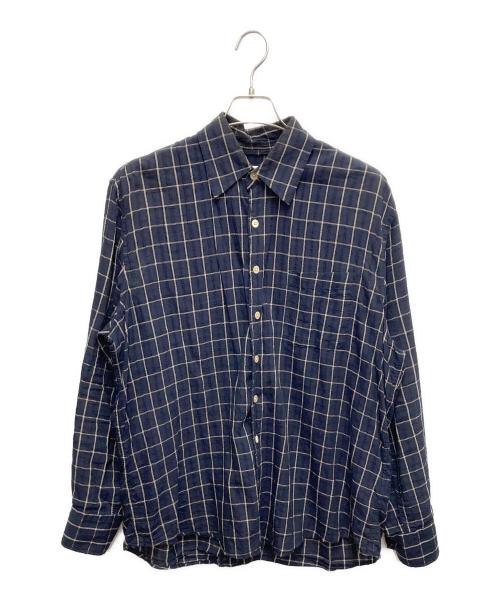 OUR LEGACY（アワーレガシー）OUR LEGACY (アワーレガシー) ABOVE SHIRT Dark Mediterranean Check ネイビー サイズ:SIZE 44の古着・服飾アイテム