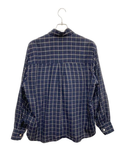 OUR LEGACY（アワーレガシー）OUR LEGACY (アワーレガシー) ABOVE SHIRT Dark Mediterranean Check ネイビー サイズ:SIZE 44の古着・服飾アイテム