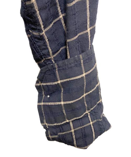 OUR LEGACY（アワーレガシー）OUR LEGACY (アワーレガシー) ABOVE SHIRT Dark Mediterranean Check ネイビー サイズ:SIZE 44の古着・服飾アイテム