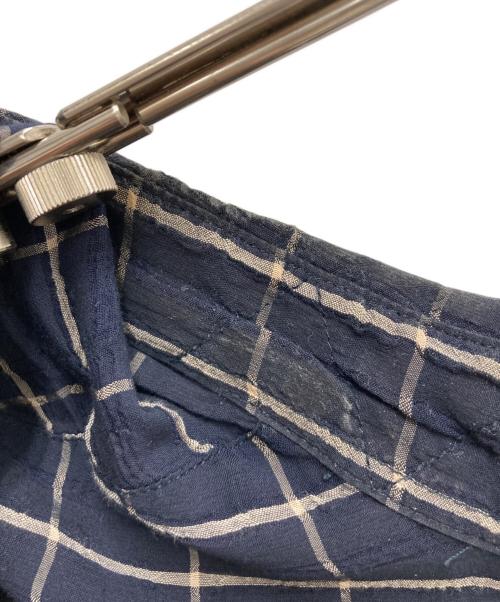 OUR LEGACY（アワーレガシー）OUR LEGACY (アワーレガシー) ABOVE SHIRT Dark Mediterranean Check ネイビー サイズ:SIZE 44の古着・服飾アイテム