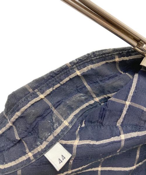 OUR LEGACY（アワーレガシー）OUR LEGACY (アワーレガシー) ABOVE SHIRT Dark Mediterranean Check ネイビー サイズ:SIZE 44の古着・服飾アイテム