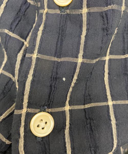 OUR LEGACY（アワーレガシー）OUR LEGACY (アワーレガシー) ABOVE SHIRT Dark Mediterranean Check ネイビー サイズ:SIZE 44の古着・服飾アイテム
