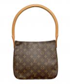 LOUIS VUITTONルイ ヴィトン）の古着「ショルダーバッグ　ルーピングMM」｜ブラウン