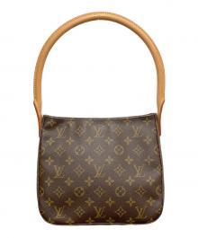 LOUIS VUITTON（ルイ ヴィトン）の古着「ショルダーバッグ　ルーピングMM」｜ブラウン