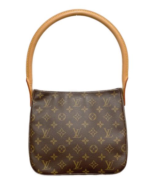 LOUIS VUITTON（ルイ ヴィトン）LOUIS VUITTON (ルイ ヴィトン) ショルダーバッグ　ルーピングMM ブラウンの古着・服飾アイテム